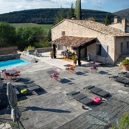 Panzió Le Clos Des Amandiers Simiane-la-Rotonde